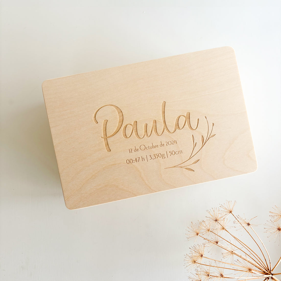 Caja regalo premium de madera personalizada | Chin Pum