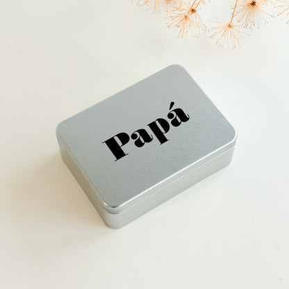 Caja limpia zapatos personalizado para papá  | Chin Pum